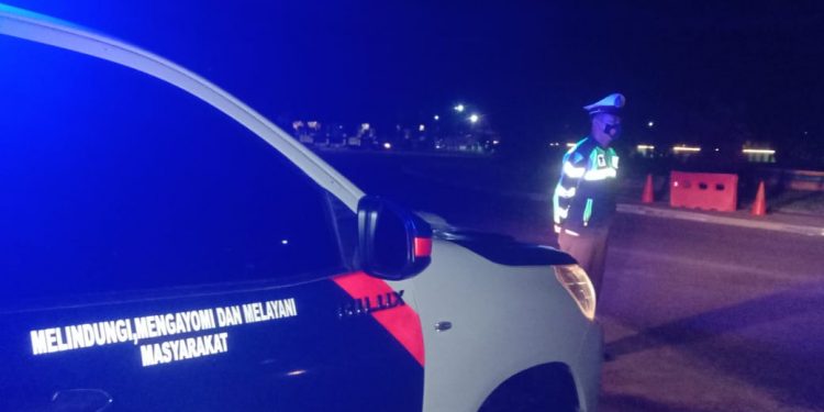 Cegah Aksi Balapan Liar, Satlantas Polres Seruyan Laksanakan Patroli Malam