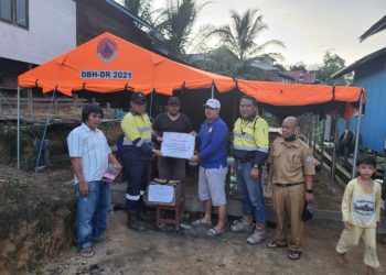 PT SAB Salurkan Bantuan ke Korban Kebakaran di Kelurahan Batu Bua 1