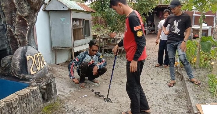 Sempat Serang Pemilik Rumah, Ular Kobra Berhasil Ditangkap Tim ERP