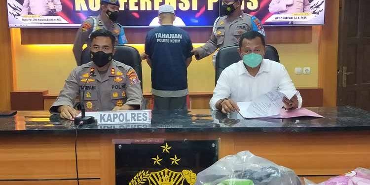 Pelaku Pembunuhan Pemilik Losmen di Sampit Residivis Dari Kaltim