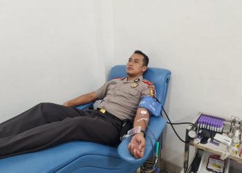 Mantan Kasat Reskrim Polresta Palangka Raya Ajak Warga Giat Donor Darah