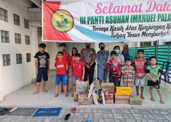 Selama Bertugas di Palangka Raya, Kompol Todoan Kerap Berbagi di Panti Sosial