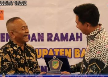 Bupati Barito Utara Sambut Kedatangan Ketua Umum PWI Pusat