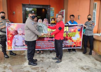 Sat Binmas Polres Seruyan Bantu Sarana Pendukung ke MPI