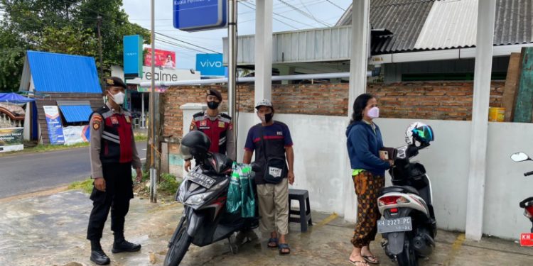 Sat Samapta Polres Seruyan Melaksanakan Patroli Dialogis