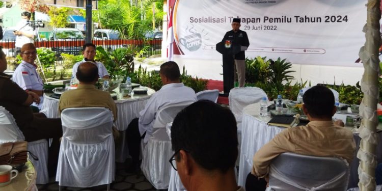 KPU Kalteng Mulai Sosialisasi Tahapan Pemilu 2024