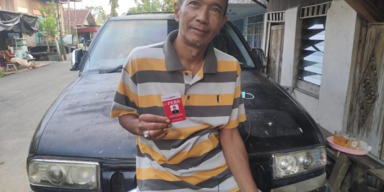 Oknum Polairud Halangi Wartawan Saat Meliput di Buntok