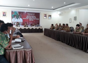 Disbun Prov. Kalteng Gelar Rapat Penetapan Harga TBS Periode Bulan Mei 2022