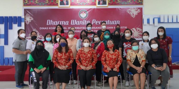 Dukung Program Pemprov, DWP Unit Diskominfosantik Galakkan Program Sejalan Tusi Perangkat Daerah