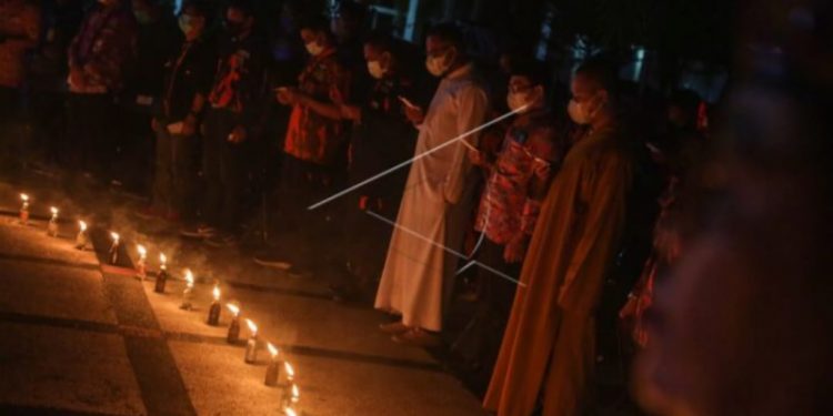 Sahli Herson B. Aden Hadiri Malam Renungan Keprihatinan Hari Anti Narkoba Internasional