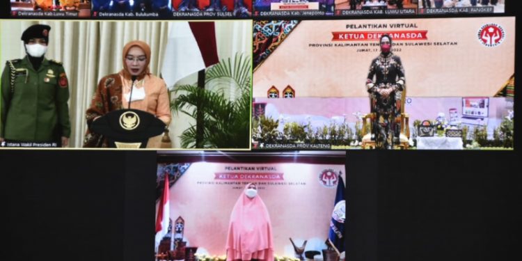 Ivo Sugianto Sabran Resmi Dilantik Sebagai Ketua Dekranasda Prov. Kalteng Masa Bakti 2021-2024