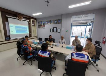 Kadishub Prov. Kalteng Laksanakan Kunjungan Kerja ke Pelabuhan Bumiharjo Kabupaten Kobar