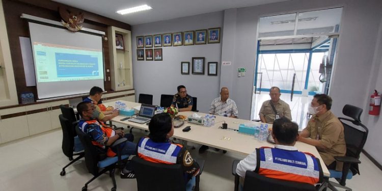 Kadishub Prov. Kalteng Laksanakan Kunjungan Kerja ke Pelabuhan Bumiharjo Kabupaten Kobar