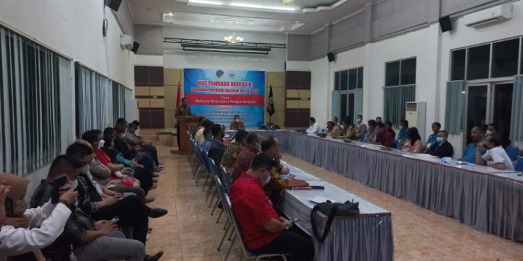 Kadishub Kalteng Yulindra Dedy Buka Musda Organda Provinsi Kalimantan Tengah Tahun 2022