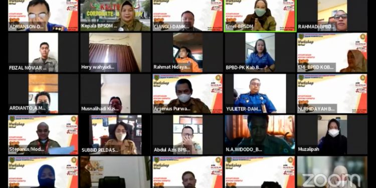 Kepala BPSDM Sri Widanarni Buka Workshop Terkait Kesiapsiagaan Bencana Karhutla