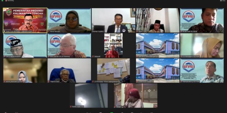 Sahli Herson B Aden Buka Rapat Kerja Asosiasi Badan Penyelenggara Perguruan Tinggi Swasta Indonesia Prov. Kalteng