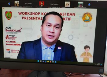 Tingkatkan Kemampuan ASN Berkomunikasi di Depan Publik, BPSDM Prov. Kalteng Gelar Workshop