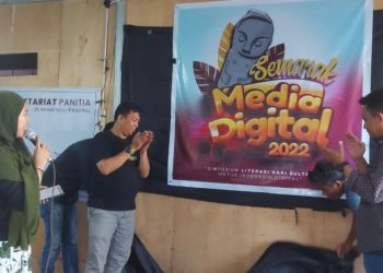 IJTI – AMSI – PFI Luncurkan Logo Semarak Media Digital 2022 di Palu