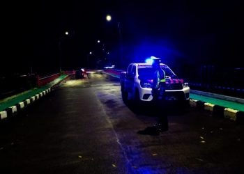 Upaya Cegah Aksi Balapan Liar Satlantas Polres Seruyan Patroli Malam
