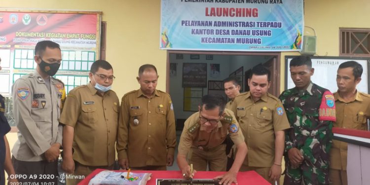 Camat Murung Buka Louncing PATEN Desa Danau Usung