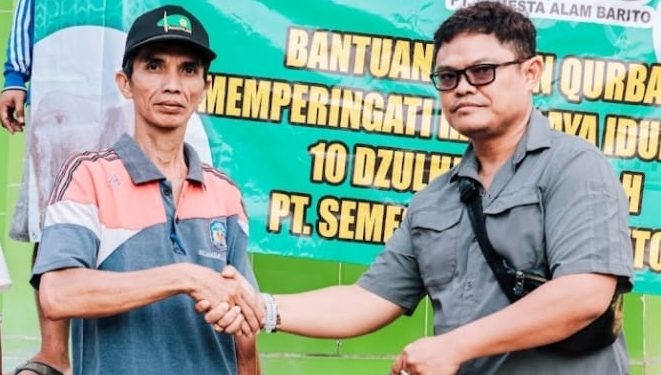 PT SAB Salurkan Hewan Qurban Untuk Desa Binaan