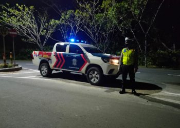 Patroli Rutin Sat Lantas Polres Seruyan Jaga Harkamtibmas dan Sitkamtibcar Lalu Lintas