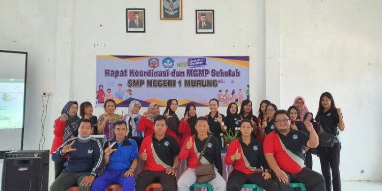 SMP Negeri 1 Murung Gelar Rakor dan MGMP Sekolah