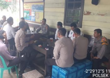 Kapolsek Hanau Ingatkan Anggotanya agar Lakukan Tugas dengan Maksimal