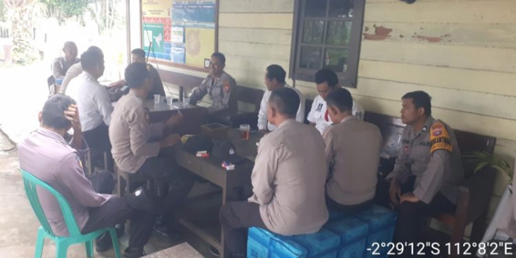 Kapolsek Hanau Ingatkan Anggotanya agar Lakukan Tugas dengan Maksimal