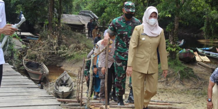 Pj Bupati Barsel Buka TMMD ke 114