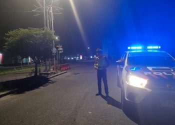 Cegah Balapan Liar Satlantas Polres Seruyan Laksanakan Patroli Malam