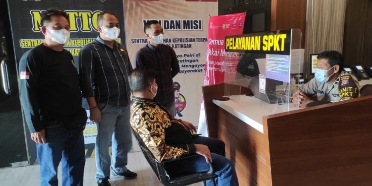Merasa Terancam, Wakil Ketua I DPRD Katingan Laporkan Kadis Porbudpar ke Polisi