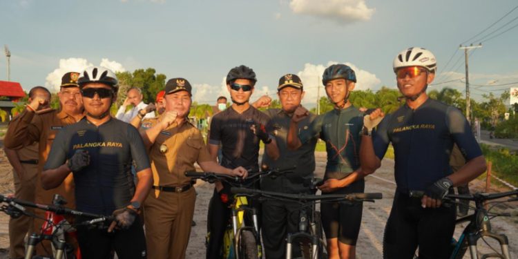 Gubernur Kalteng H. Sugianto Sabran Resmi Melaunching UCI MTB Eliminator World Cup 2022