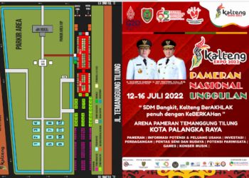 Pemprov. Kalteng Kembali Gelar Kalteng Expo di Arena Pameran Temanggung Tilung, 12-16 Juli 2022