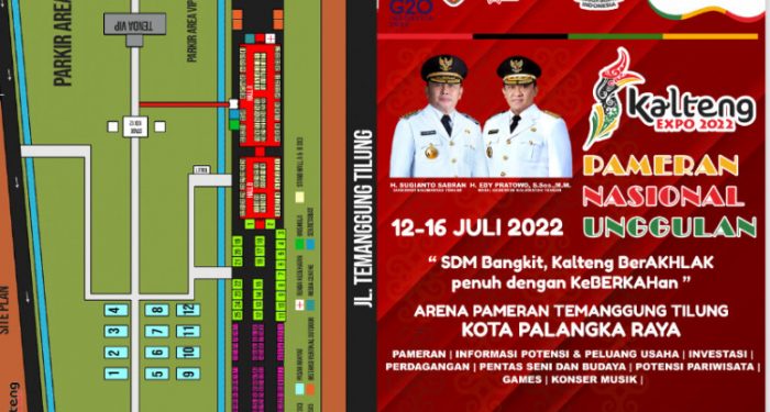 Pemprov. Kalteng Kembali Gelar Kalteng Expo di Arena Pameran Temanggung Tilung, 12-16 Juli 2022