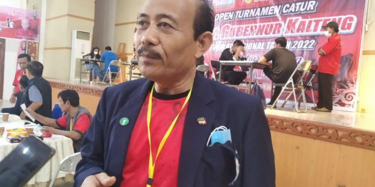 PB Percasi Nilai Turnamen Catur Piala Gubernur Kalteng Berbobot