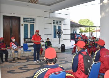Sekda Nuryakin Lepas Keberangkatan Kontingen Pekan Special Olympic Nasional Kalteng