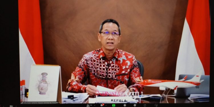 Rakor Penyerahan Bantuan Kemasyarakatan Presiden Berupa Sapi Kepada Seluruh Pemprov. di Indonesia