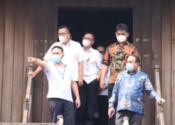 Gubernur H. Sugianto Minta Anjungan Kalteng di TMII Harus Ditangani dengan Serius