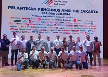 Pengurus AMSI DKI Jakarta Periode 2021-2024 Resmi Dilantik