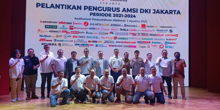 Pengurus AMSI DKI Jakarta Periode 2021-2024 Resmi Dilantik