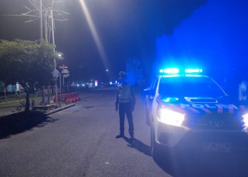 Cegah Aksi Balapan Liar Satlantas Polres Seruyan Laksanakan Patroli Malam
