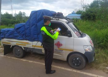 Sat Lantas Polres Seruyan Laksanakan Penertiban Kendaraan Odol