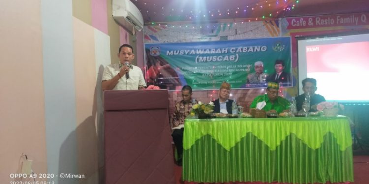 Rahmanto Muhidin Nahkodai PTMSI Periode 2022-2026