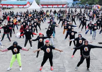 Berkarakter Jujur dan Tidak Elitis; Ganjar Presiden 2024 Menggema dari Ribuan Pemuda di Kalteng