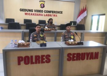 Semarakkan HUT RI Ke-77, Dua Personel Polres Seruyan Ikuti Lomba MTQ