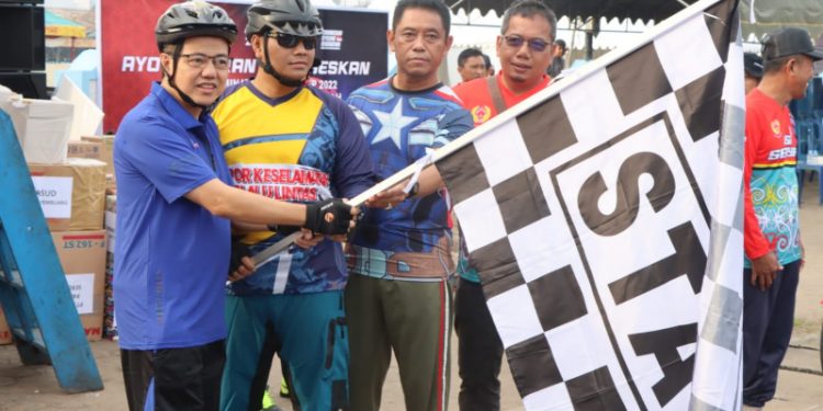 Kapolres Seruyan Partisipasi Seruyan Sehat Fun Bike 2022