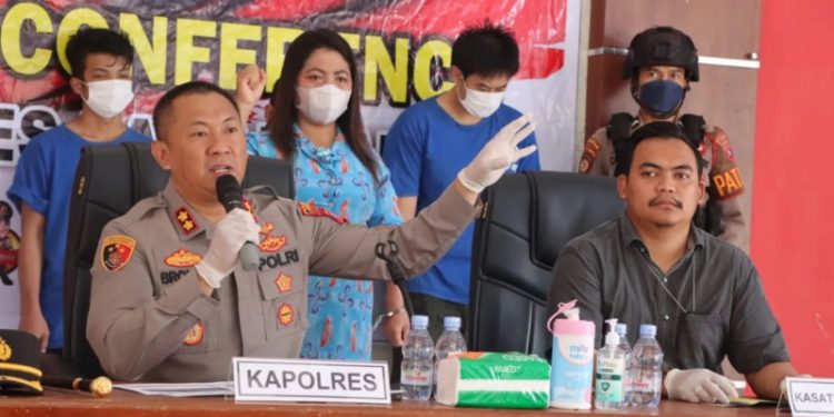 Polres Lamandau Ungkap Narkoba Jaringan Malaysia