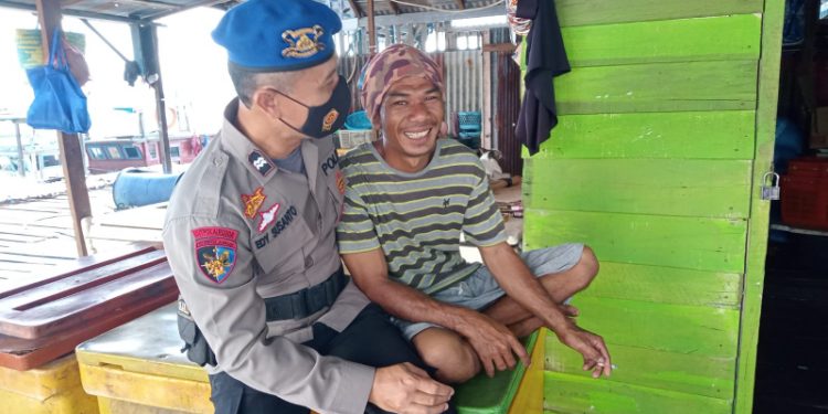 Satpolairud Polres Seruyan Bina Masyarakat di Sekitar Area DAS Seruyan