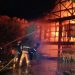 Rumah Betang Barito Utara di Komplek Pameran Temanggung Tilung Hangus Terbakar
